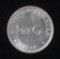 1944 CURACAO 1/10 GULDEN SILVER COIN .0267 ASW