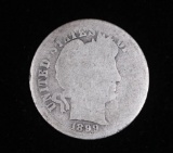 1899 O BARBER SILVER DIME COIN