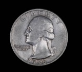 1936 S WASHINGTON SILVER QUARTER DOLLAR COIN