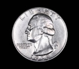 1939 D WASHINGTON SILVER QUARTER DOLLAR COIN