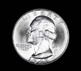 1947 WASHINGTON SILVER QUARTER DOLLAR COIN GEM BU UNC MS+++