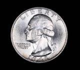 1948 S WASHINGTON SILVER QUARTER DOLLAR COIN GEM BU UNC MS+++