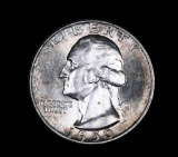 1950 WASHINGTON SILVER QUARTER DOLLAR COIN GEM BU UNC MS+++