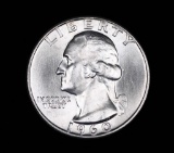 1960 D WASHINGTON SILVER QUARTER DOLLAR COIN GEM BU UNC MS+++