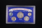 VANISHING CLASSICS COLLECTION AMERICA SERIES COIN SILVER SET
