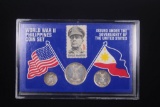 WORLD WAR 2 PHILIPPENES SILVER COIN SET