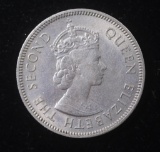 1961 FIJI SHILLING COPPER-NICKEL COIN