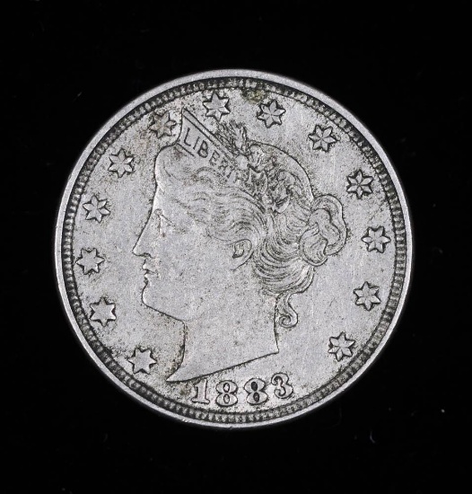 1883 NO CENTS LIBERTY V NICKEL COIN