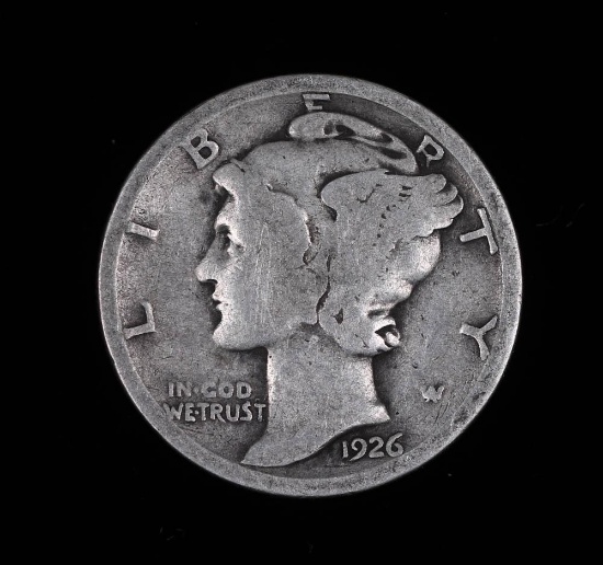 1926 MERCURY SILVER DIME COIN