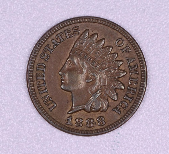 1888 INDIAN HEAD CENT PENNY COIN