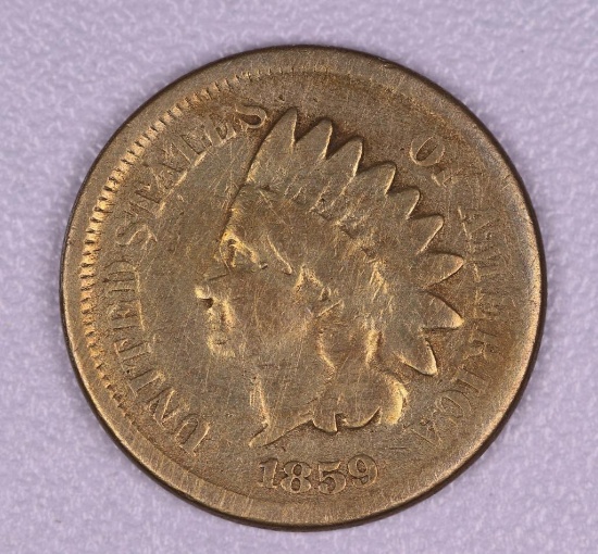 1859 INDIAN HEAD CENT PENNY COIN