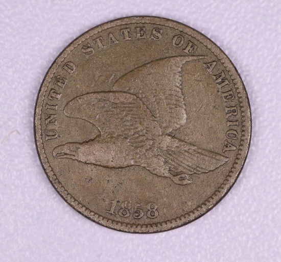 1858 FLYING EAGLE CENT PENNY COIN **SMALL LETTERS**