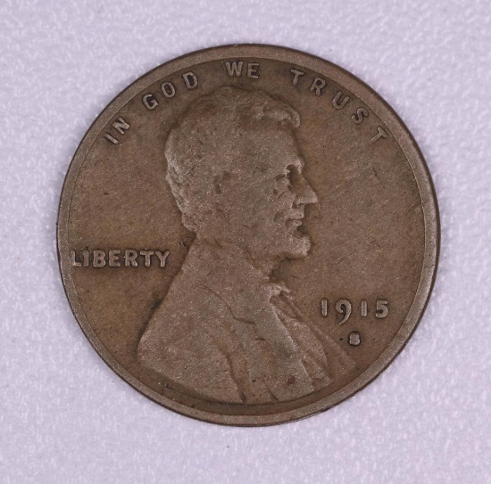 1915 S WHEAT CENT PENNY COIN