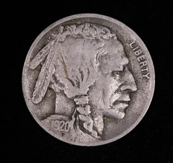 1920 D BUFFALO NICKEL COIN