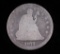 1877 CC LIBERTY SEATED SILVER QUARTER DOLLAR COIN