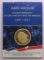 JAMES MADISON PRESIDENTIAL $1 COIN CARD (4TH PRESIDENT)