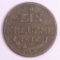 1816 AUSTRIA KREUZER COPPER COIN