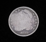 1835 BUST SILVER DIME COIN