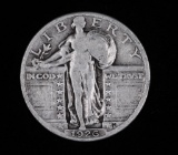 1926 STANDING LIBERTY SILVER QUARTER DOLLAR COIN