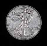 1939 D WALKING LIBERTY SILVER HALF DOLLAR COIN