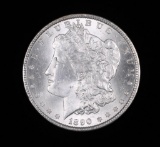 1890 MORGAN SILVER DOLLAR COIN GEM BU UNC MS++