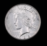 1925 S PEACE SILVER DOLLAR COIN