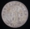1912 CANADA NEW FOUNDLAND 20 CENTS SILVER COIN .1402 ASW