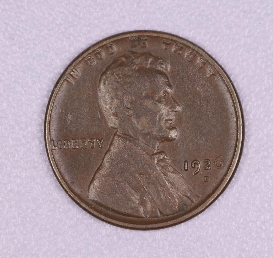 1926 D WHEAT CENT PENNY US COIN