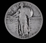 1926 STANDING LIBERTY SILVER QUARTER DOLLAR COIN