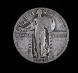 1929 STANDING LIBERTY SILVER QUARTER DOLLAR COIN