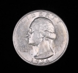 1936 WASHINGTON SILVER QUARTER DOLLAR COIN