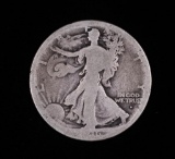 1916 D WALKING LIBERTY SILVER HALF DOLLAR COIN