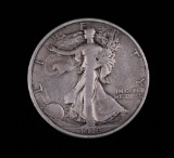 1918 S WALKING LIBERTY SILVER HALF DOLLAR COIN