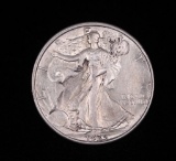 1935 D WALKING LIBERTY SILVER HALF DOLLAR COIN