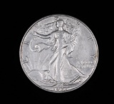 1937 D WALKING LIBERTY SILVER HALF DOLLAR COIN