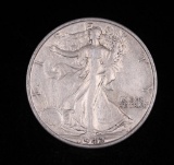 1942 S WALKING LIBERTY SILVER HALF DOLLAR COIN