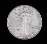 1943 S WALKING LIBERTY SILVER HALF DOLLAR COIN
