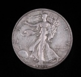 1945 S WALKING LIBERTY SILVER HALF DOLLAR COIN