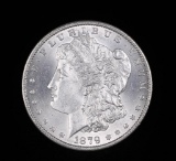 1879 S MORGAN SILVER DOLLAR COIN GEM BU UNC MS++