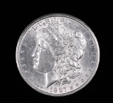 1887 S MORGAN SILVER DOLLAR COIN GEM BU UNC MS++
