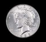 1935 PEACE SILVER DOLLAR COIN GEM BU UNC MS++