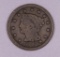 1847 BRAIDED HAIR US LARGE CENT COIN
