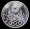1972 GERMANY 10 DEUTSCHE MARK COMMEM UNCIRCULATED SILVER COIN