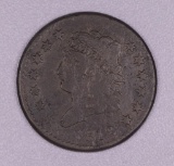 1812 CLASSIC HEAD US LARGE CENT COIN