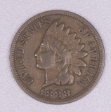 1888 INDIAN HEAD CENT PENNY COIN