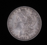 1882 O/S MORGAN SILVER DOLLAR COIN