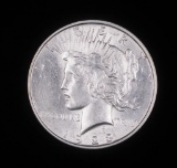 1923 D PEACE SILVER DOLLAR COIN