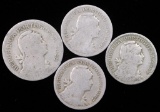 1920'S PORTUGAL 4 COIN LOT (3 FIFTY CENTAVO COINS + 1 ESCUDO COIN)