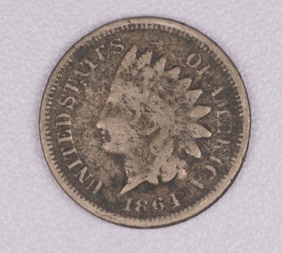 1864 INDIAN HEAD CENT PENNY COIN **COPPER NICKEL**