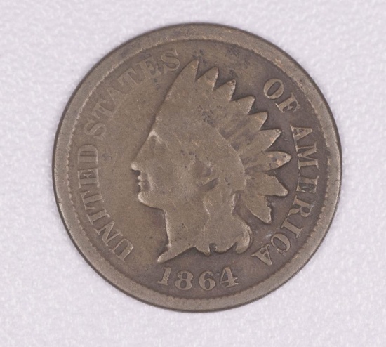 1864 INDIAN HEAD CENT PENNY COIN **BRONZE**